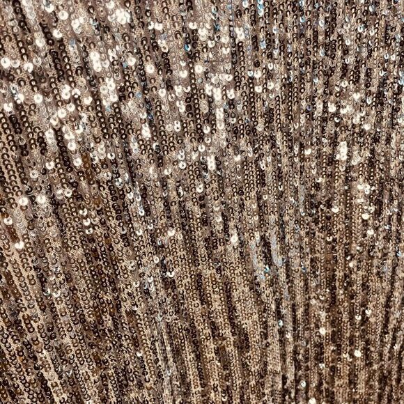 Odrella Bayan Elbise Sequin Floor Length Gown - Picture 7 of 16